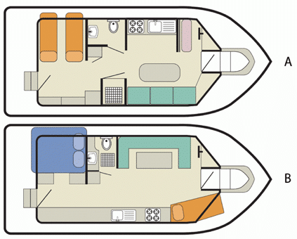 Piatina houseboat Cirrus
