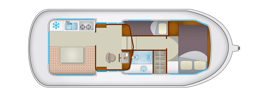Piatina Houseboat Penichette 935W