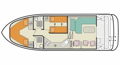 Piatina houseboat Caprice